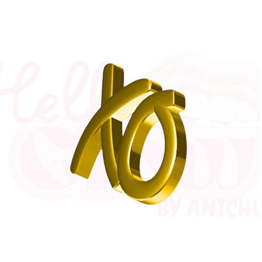 18k Gold - XO