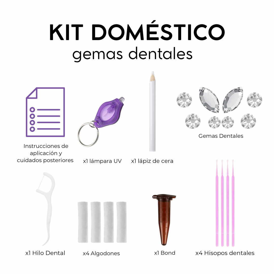 Kit Doméstico Gemas Dentales (DIY en casa)