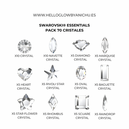 Pack Swarovski Essentials - Crystal
