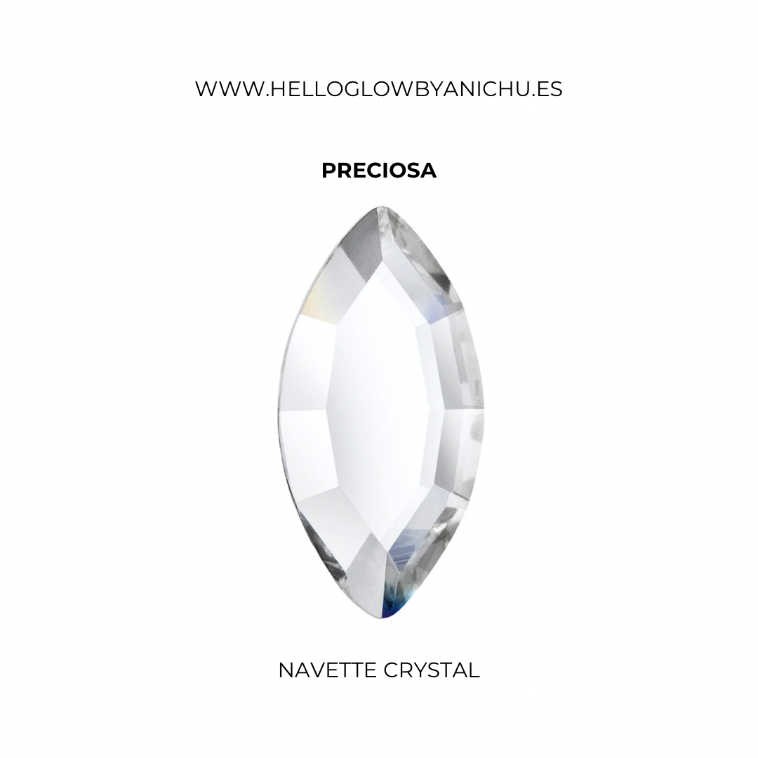 Preciosa Navette - Crystal