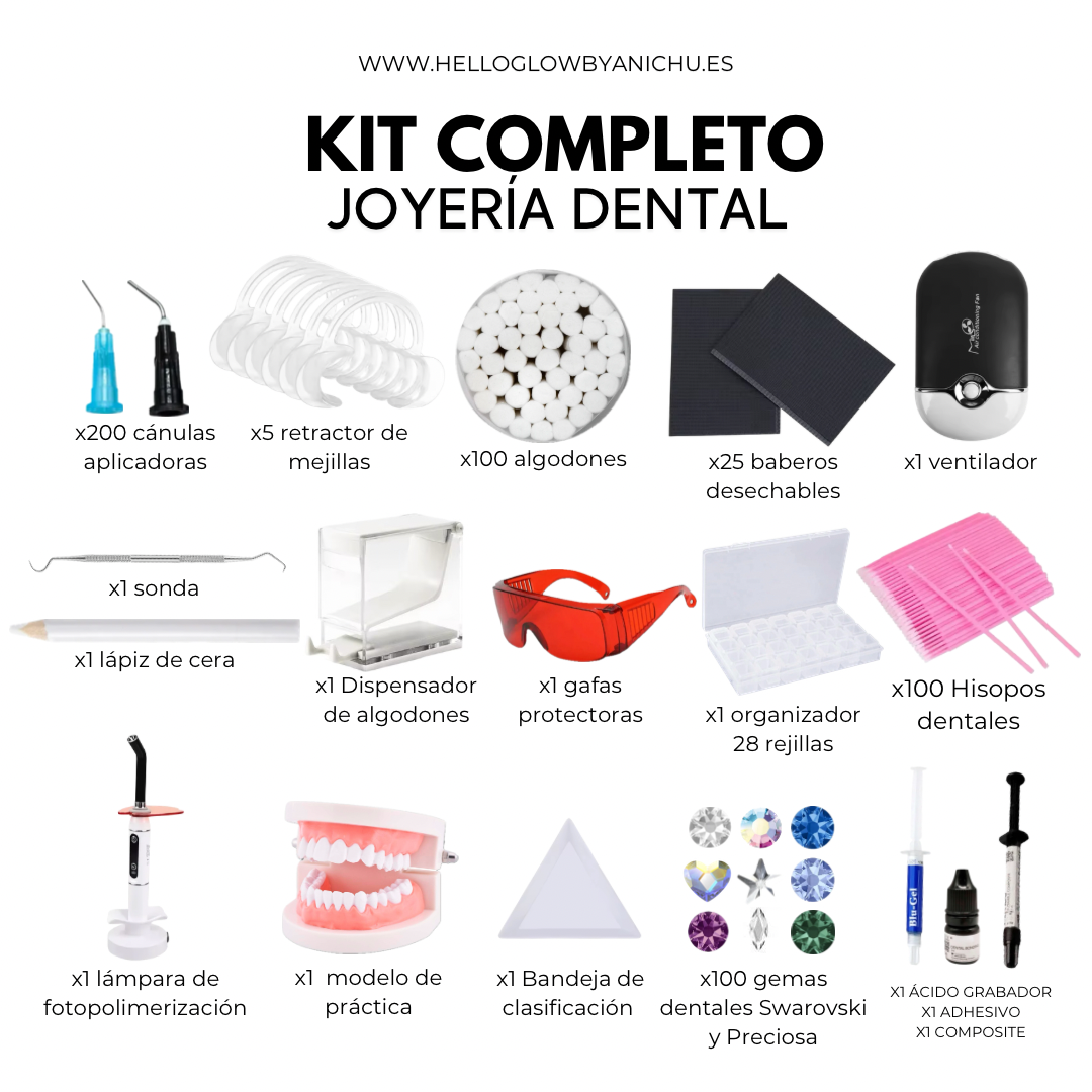 Kit Profesional Completo Joyería Dental
