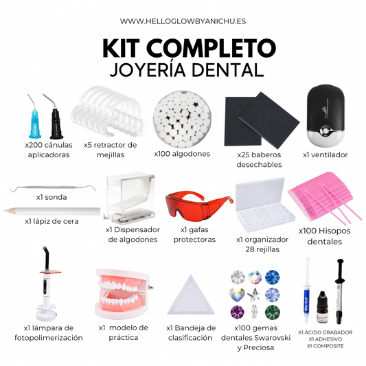 Kit Profesional Completo Joyería Dental