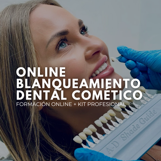 Formación Online + Kit profesional Blanqueamiento dental cosmético