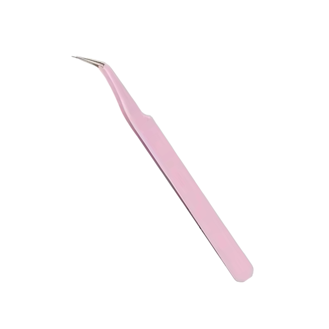 Pinza de acero inoxidable curva