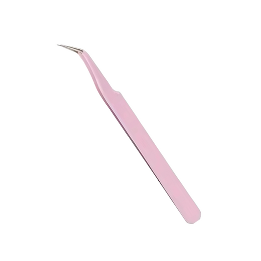 Pinza de acero inoxidable curva