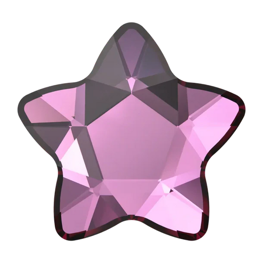 SWAROVSKI® 2754 Star Flower - Dark Rose