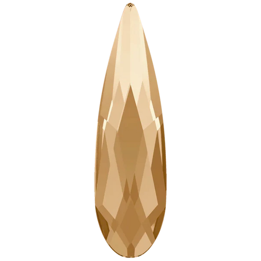 SWAROVSKI® 2304 Raindrop - Golden Shadow