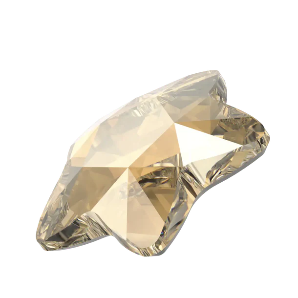 SWAROVSKI® 2754 Star Flower - Golden Shadow