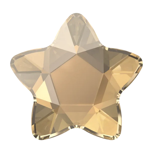 SWAROVSKI® 2754 Star Flower - Golden Shadow