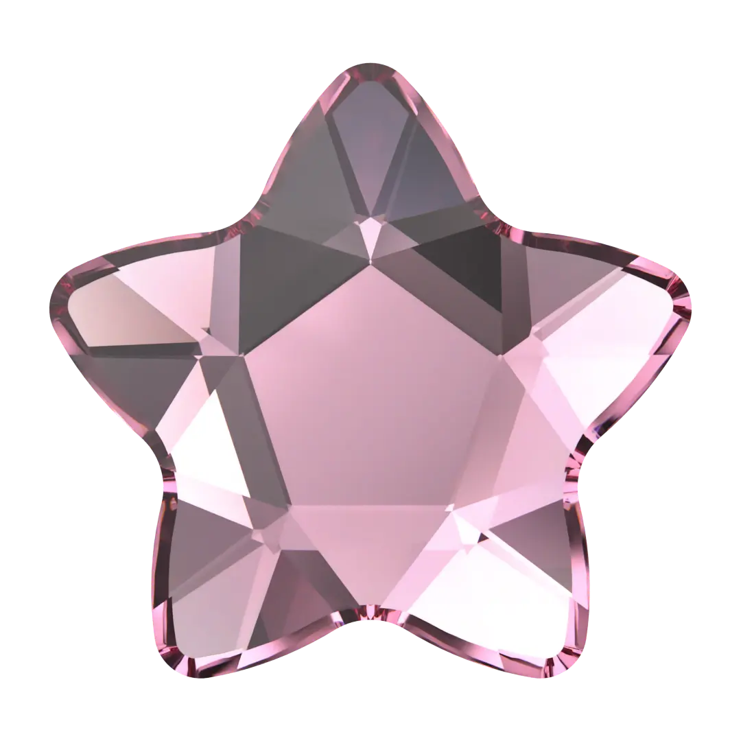 SWAROVSKI® 2754 Star Flower - Rose