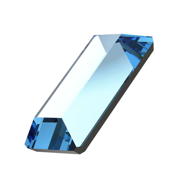 SWAROVSKI® 2510 Baguette - Aquamarine