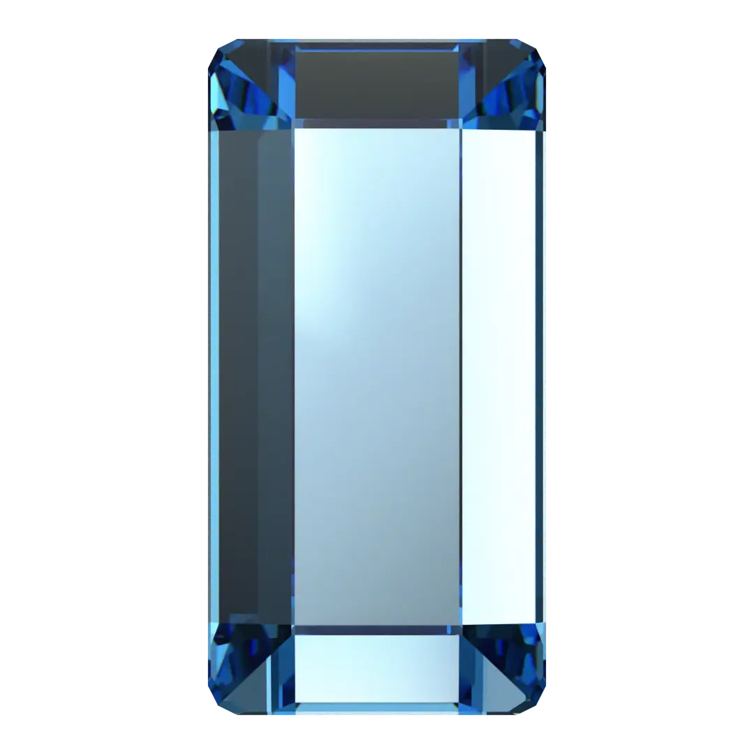 SWAROVSKI® 2510 Baguette - Aquamarine