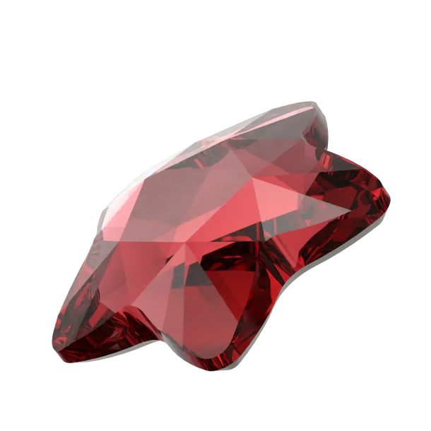 SWAROVSKI® 2754 Star Flower - Scarlet