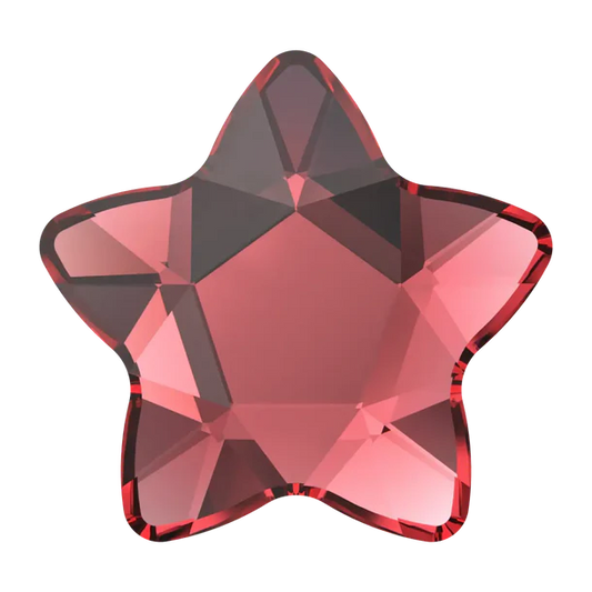SWAROVSKI® 2754 Star Flower - Scarlet